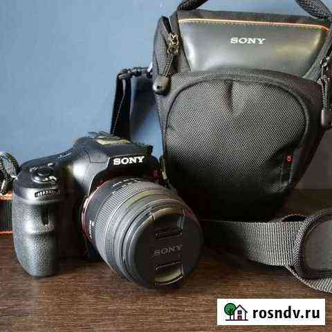 Зеркальный фотоаппарат sony a57 с двумя объективам Шелехов