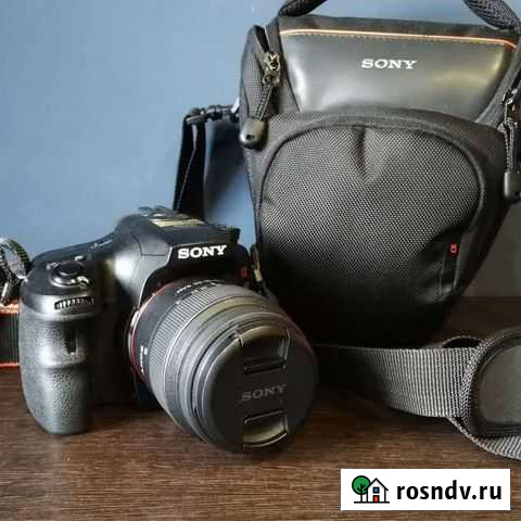 Зеркальный фотоаппарат sony a57 с двумя объективам Шелехов - изображение 1