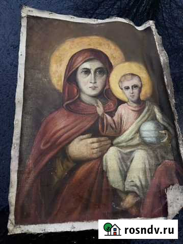 Картина маслом на холсте СССР Курск - изображение 1