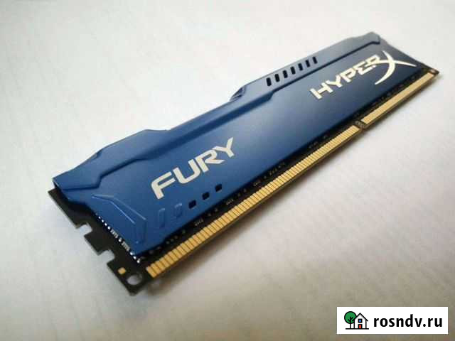 DDR 3 hyper fury 8 GB blue editon Сочи - изображение 1