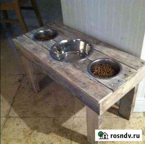 Подставки для мисок #из дерева Комсомольск-на-Амуре