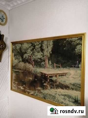 Старинная картина гобелен Челябинск - изображение 1