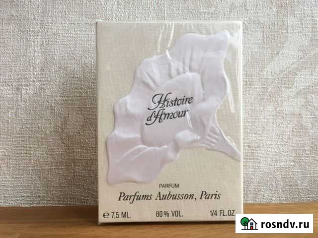 Histoire dAmour by Aubusson Духи 7,5 мл Винтаж Сл Казань - изображение 1