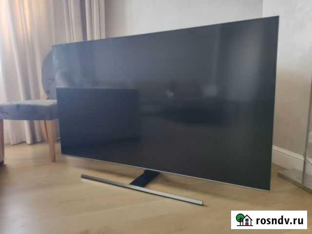 Продаю Samsung QE65Q77TAU (65 дюймов) новый Хабаровск - изображение 1