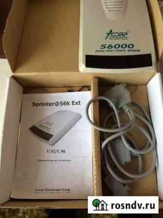 Модем Acorp Sprinter 56k Ext V92/V.90 Краснодар