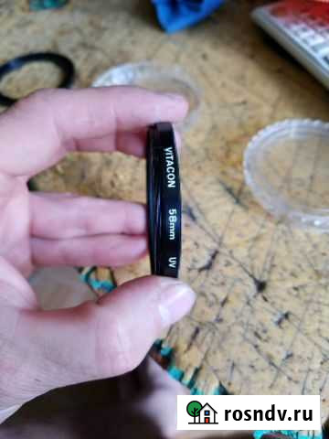 Фильтр (ультрафиолетовый) на фотоаппарат на 58 мм Хабаровск - изображение 1