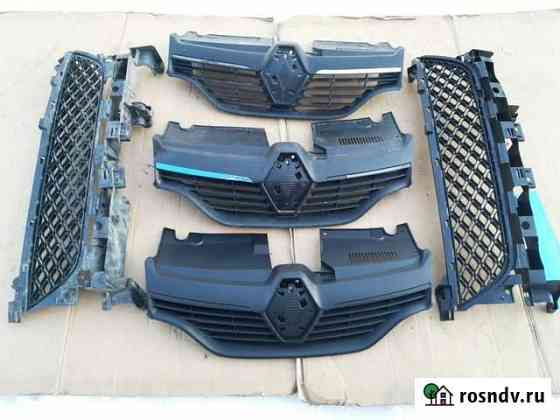 Решетки перед бам Рено Stepway 2014 Logan Набережные Челны