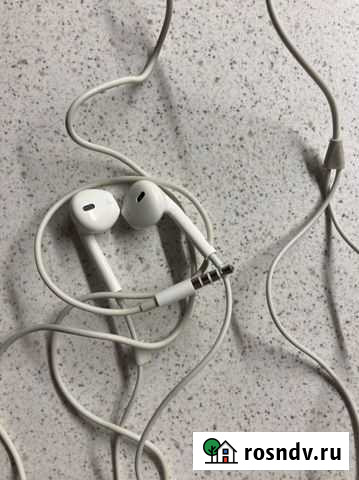 Наушники от айфона 6 Саратов - изображение 1