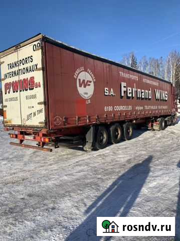 Полуприцеп шторный Krone SD, 2000 Чебаркуль - изображение 1