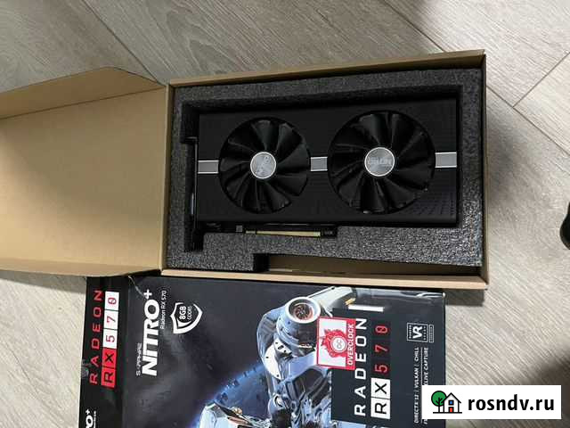 Sapphire rx 570 nitro+ 8gb Махачкала - изображение 1
