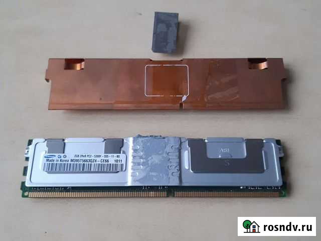 Оперативная память 2GB 2R8 PC2-5300F-555-11-80 Хабаровск - изображение 1