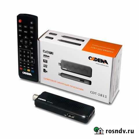 Цифровая приставка DVB-T2 Cadena CDT-1811 Сызрань - изображение 1