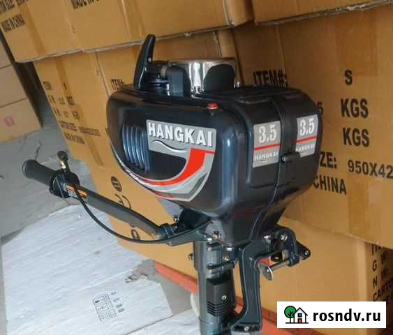 Лодочный мотор Hangkai M3.5 HP Самара - изображение 1