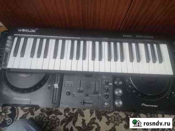 Midi клавиатура worlde ks49c Азнакаево