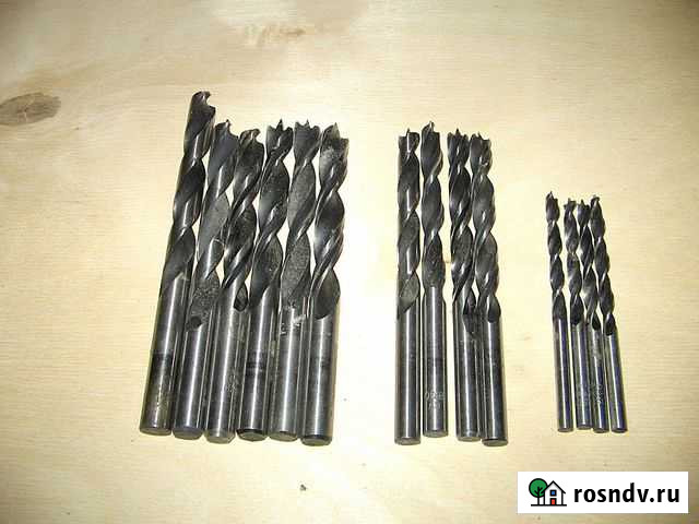 Сверла по дереву б/у под заточку Новосибирск - изображение 1