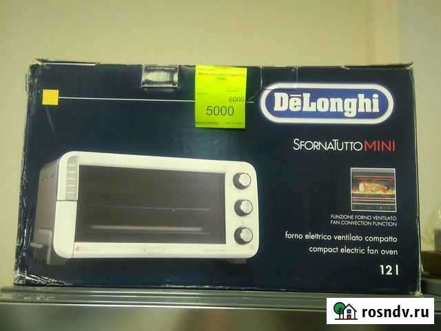 Мини печь DeLonghi EO12562 Липецк - изображение 1