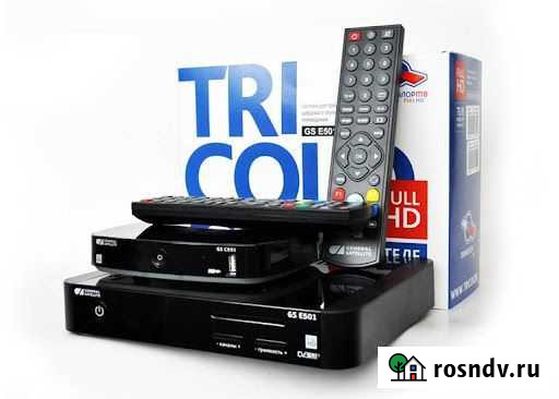 Ресивер Триколор на 2 тв GS E501 Виноградный - изображение 1