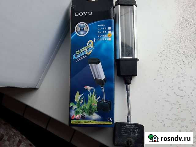 Светильник для аквариума с ультрафиолетовой лампой Новосибирск - изображение 1