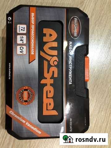 Набор инструментов 72 шт. Новый, без торга Сыктывкар - изображение 1