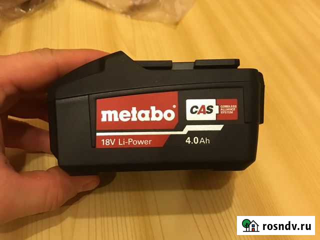 Аккомулятор Метабо, metabo 18v 4.0 A.h Самара - изображение 1