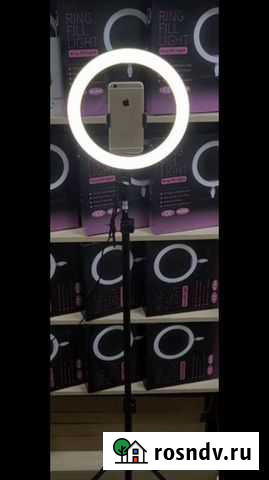 Кольцевая лампа с держателем LED 26 см Чебоксары - изображение 1