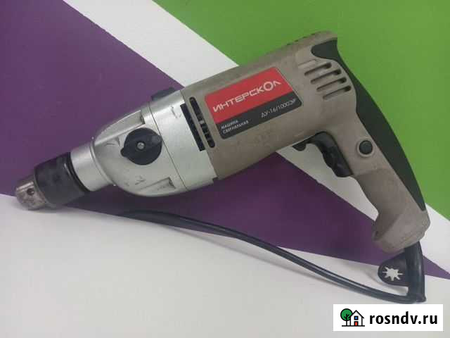 Дрель Интерскол ду-16/1000 Ленинск-Кузнецкий - изображение 1