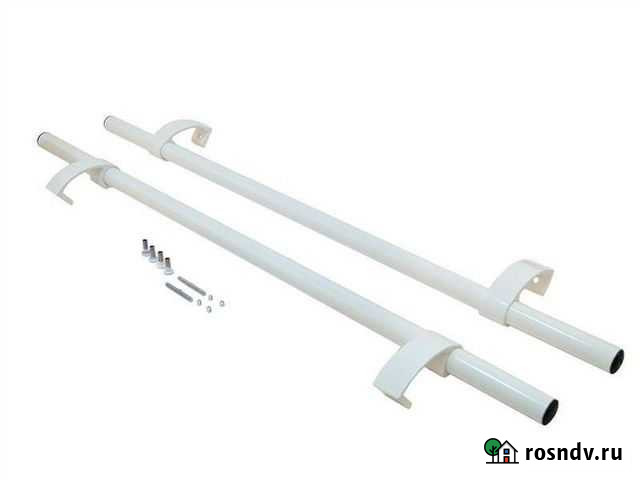 Ручка скоба прямая пвх алюминий серая Ульяновск - изображение 1