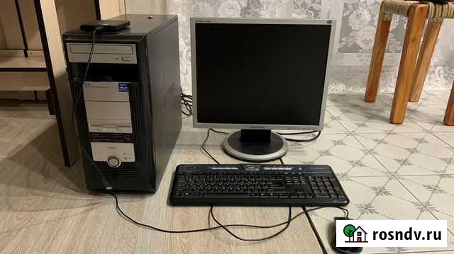 Компьютер рабочий в полном комплекте 2006 года Казань - изображение 1