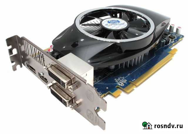 Видеокарта saphire hd 5750 1gb Краснодар - изображение 1