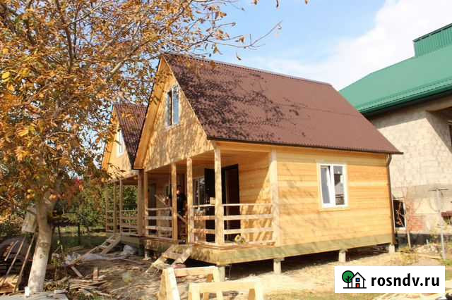Деревянный дом из профилированного бруса Витязево - изображение 1