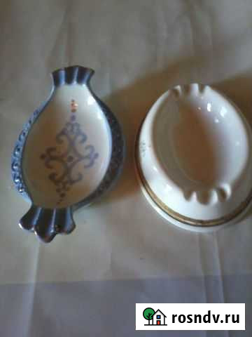 Пепельницы фарфор Гжель Вербилки Винтаж Москва - изображение 1