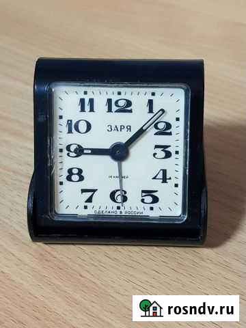 Часы будильник Заря Тольятти - изображение 1