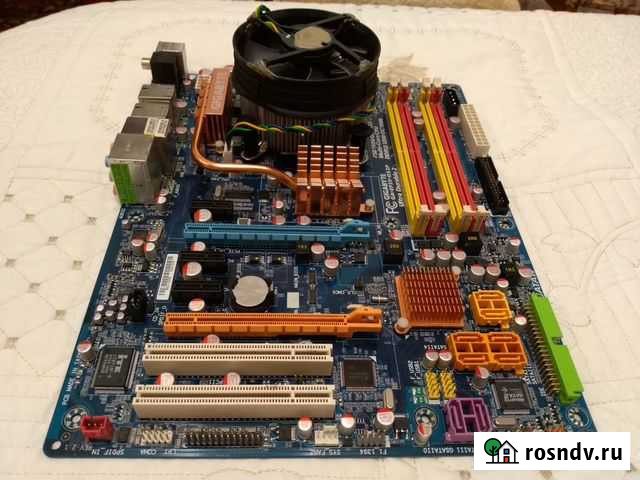 Материнская плата GA-EP35-DS3P сокет 775 Белгород - изображение 1