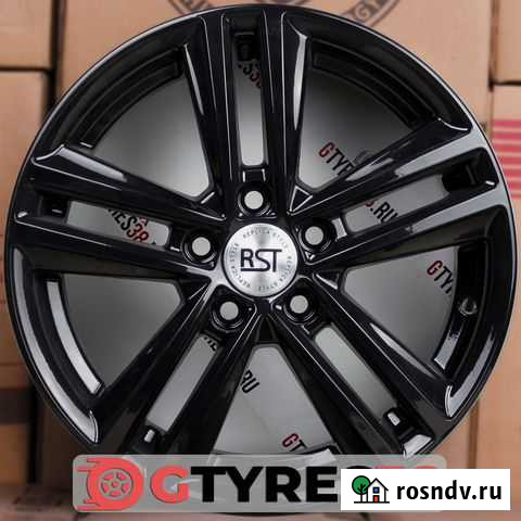 RST R025(Polo) 6x15 ch 57.1 PCD 5x100 ET 38 BL Иркутск - изображение 1