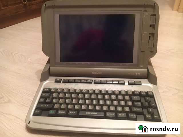 Раритетный ноутбук с печатью sharp wd-a520 Щёлково - изображение 1