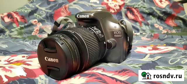 Зеркальный фотоаппарат Canon EOS 1100D Екатеринбург - изображение 1