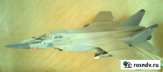 Авиамодель самолета миг-31 Самара - изображение 1