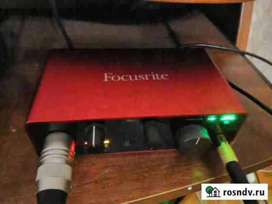 Focusrite scarlett solo 3gen Тольятти