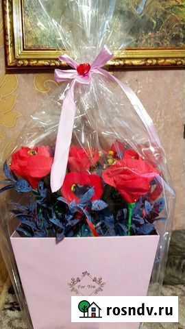 Цветы с конфетами Цивильск - изображение 1