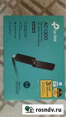 Wifi USB-адаптер Tp-link AC 1300 Чита - изображение 1
