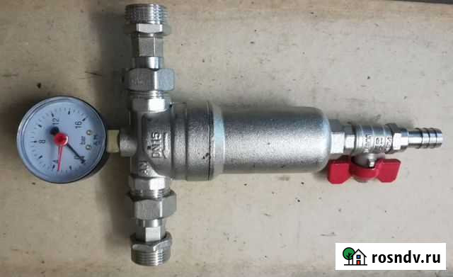 Магистральный фильтр с манометром, на 1/2 Тольятти - изображение 1