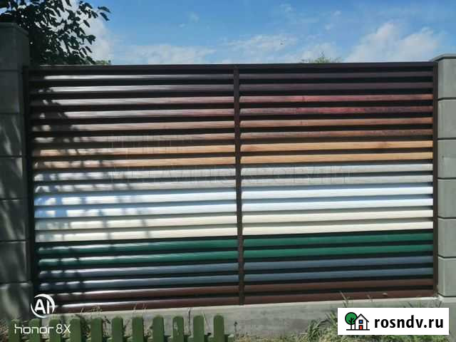 Забор жалюзи Батайск - изображение 1