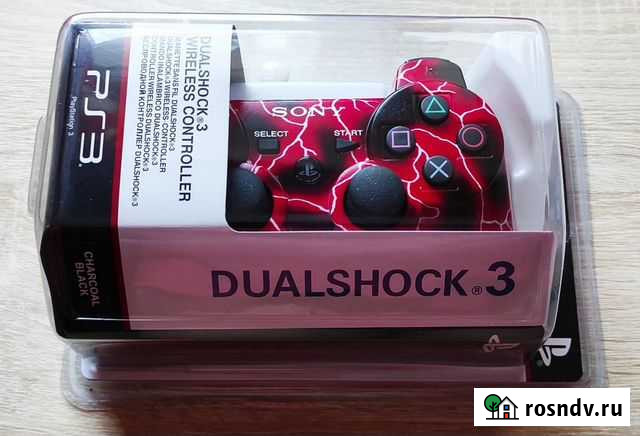 Геймпад PS3 Красные молнии эдишн Ульяновск - изображение 1