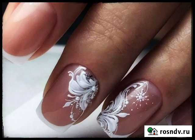 Маникюр, ручная роспись, гель-лак,наращивание гель Санкт-Петербург - изображение 1