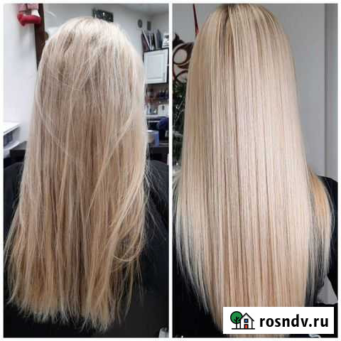 Кератиновое выпрямление волос, Ботокс для волос Псков - изображение 1