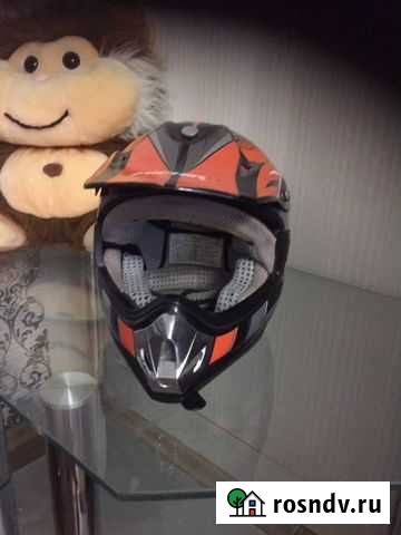 Продается детский мотошлем для крос эндуро Воронеж - изображение 1