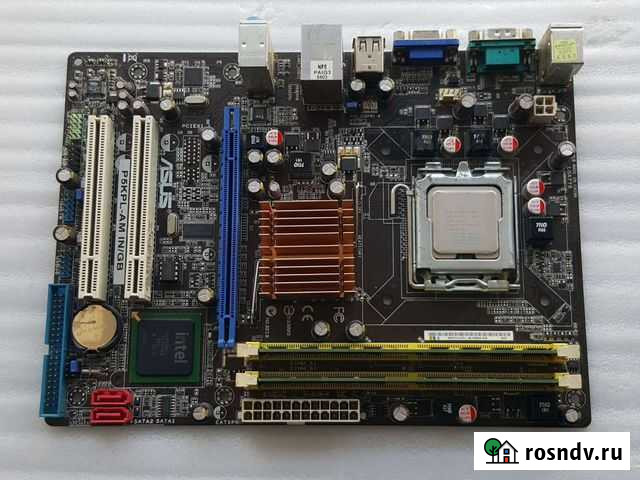 Комплект S-775 Core2Quad Q8300+DDR2 4Gb Ростов-на-Дону - изображение 1