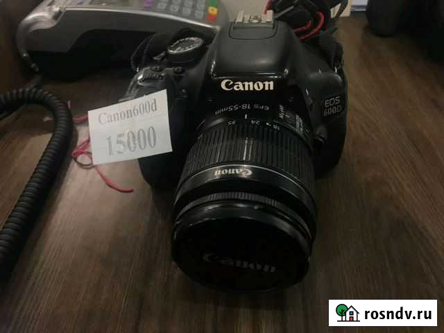 Фотоаппарат Canon 600d Екатеринбург - изображение 1