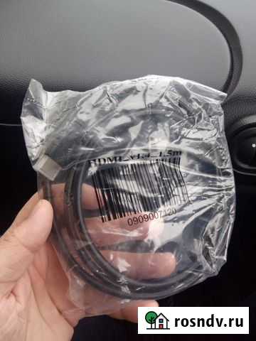 Кабель hdmi 1.5м, 1,5 метра, новый в упаковке Челябинск - изображение 1