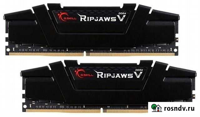 G.Skill Ripjaws V 2х8Gb DDR4 3200 C14 Омск - изображение 1